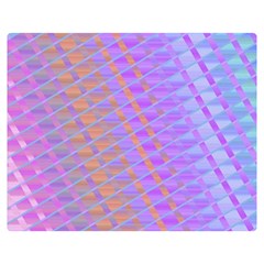 Diagonal Line Design Art Double Sided Flano Blanket (medium)  by LoolyElzayat