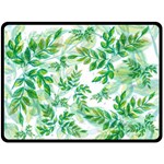 Tiny Tree Branches Double Sided Fleece Blanket (Large)  80 x60  Blanket Back