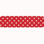 Red Hot Polka Dots Large Bar Mats 32 x8.5  Bar Mat