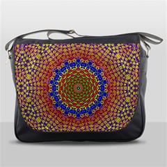 Tile Background Image Ornament Messenger Bag by Pakrebo