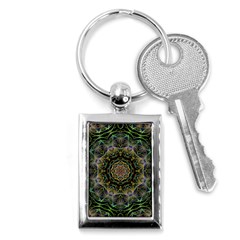 Fractal  Background Graphic Key Chains (rectangle)  by Pakrebo
