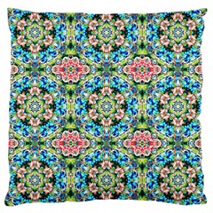 Tile Background Pattern Pattern Large Cushion Case (one Side) by Pakrebo