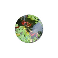 Koi Fish Pond Golf Ball Marker (10 Pack) by StarvingArtisan