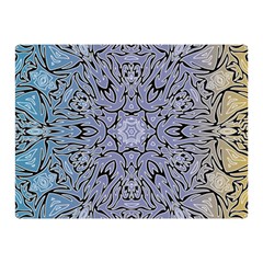 Tile Design Art Mosaic Pattern Double Sided Flano Blanket (mini)  by Pakrebo