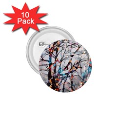 Forest Abstract Artwork Colorful 1 75  Buttons (10 Pack) by Pakrebo