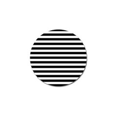 Black Stripes Golf Ball Marker (10 Pack) by snowwhitegirl