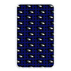 Eyes Blue Plaid Memory Card Reader (rectangular) by snowwhitegirl