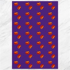 Kawaii Pumpkin Purple Canvas 12  X 18  by snowwhitegirl