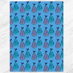 Pears Aqua Canvas 36  X 48  by snowwhitegirl