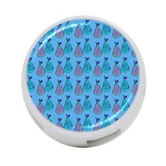 Pears Aqua 4-port Usb Hub (one Side) by snowwhitegirl
