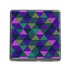Blue Geometric Memory Card Reader (square 5 Slot) by snowwhitegirl