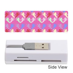 Colorful Cherubs Pink Memory Card Reader (stick) by snowwhitegirl