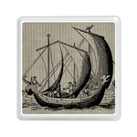 Vintage Ship Memory Card Reader (Square) Front