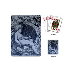 Victorian Angel With Shining Light Playing Cards (mini) by snowwhitegirl