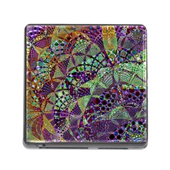 Background Design Art Artwork Memory Card Reader (square 5 Slot) by Pakrebo