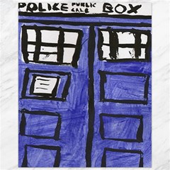 Tardis Painting Canvas 16  X 20  by Sudhe