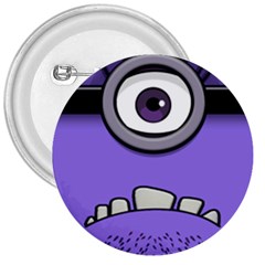 Evil Purple 3  Buttons by Sudhe