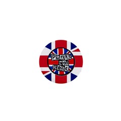 Punk Not Dead Music Rock Uk United Kingdom Flag 1  Mini Buttons by Sudhe