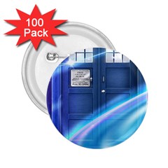 Tardis Space 2 25  Buttons (100 Pack)  by Sudhe