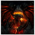 Dragon Legend Art Fire Digital Fantasy Canvas 20  x 20  19 x19.27  Canvas - 1