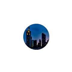 Frankfurt Germany Panorama City 1  Mini Buttons by Sudhe