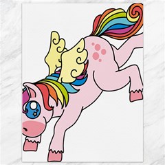 Unicorn Arociris Raimbow Magic Canvas 36  X 48  by Sudhe
