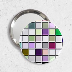 Color Tiles Abstract Mosaic Background 2 25  Handbag Mirrors by Sudhe