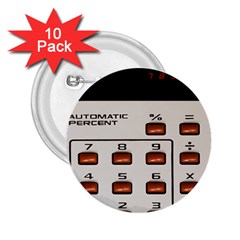 Vintage Calculator 2 25  Buttons (10 Pack)  by Sudhe