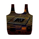 Processor Cpu Board Circuits Full Print Recycle Bag (M) Front