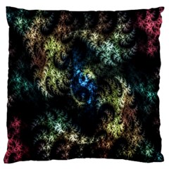 Abstract Digital Art Fractal Standard Flano Cushion Case (one Side) by Sudhe