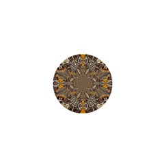 Abstract Digital Geometric Pattern 1  Mini Buttons by Sudhe