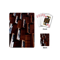 Abstract Architecture Building Business Playing Cards (mini) by Sudhe