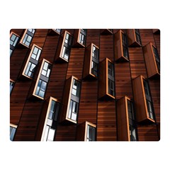 Abstract Architecture Building Business Double Sided Flano Blanket (mini)  by Sudhe