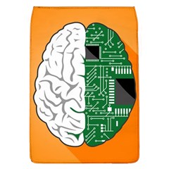 Technology Brain Digital Creative Removable Flap Cover (l) by Sudhe