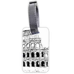 Line Art Architecture Luggage Tags (two Sides) by Sudhe