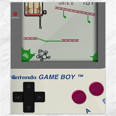 Game Boy White Canvas 8  X 10  by Sudhe