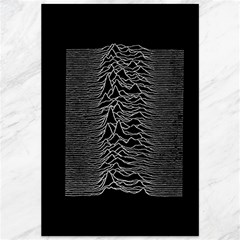 Grayscale Joy Division Graph Unknown Pleasures Canvas 12  X 18  by Sudhe