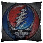 Grateful Dead Logo Standard Flano Cushion Case (One Side) Front