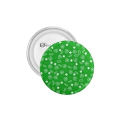 St Patricks Day Pattern 1 75  Buttons by Valentinaart