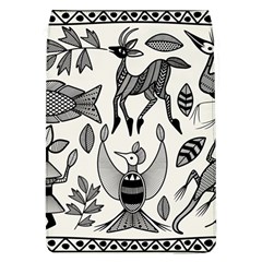 African Senufo Korhogo Tribal Ethnic Art  Removable Flap Cover (l) by BluedarkArt