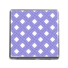 Textile Cross Seamless Pattern Memory Card Reader (square 5 Slot) by Pakrebo