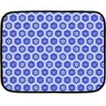 A Hexagonal Pattern Unidirectional Fleece Blanket (Mini) 35 x27  Blanket