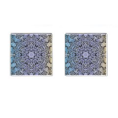Tile Design Art Mosaic Pattern Cufflinks (square) by Pakrebo