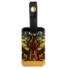 Tree Monster Maestro Landscape Luggage Tags (one Side)  by Pakrebo