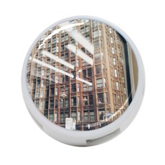 Chicago L Morning Commute 4-port Usb Hub (one Side) by Riverwoman