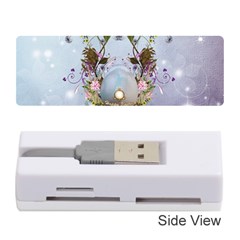 Easter Egg With Flowers Memory Card Reader (stick) by FantasyWorld7