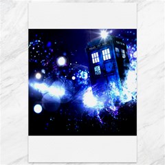 Tardis Background Space Canvas 12  X 18  by Sudhe