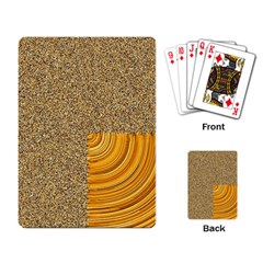 Electric Field Art Ii Playing Cards Single Design by okhismakingart