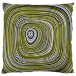 Electric Field Art IV Large Flano Cushion Case (Two Sides) Back
