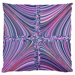 Electric Field Art Ix Standard Flano Cushion Case (two Sides) by okhismakingart